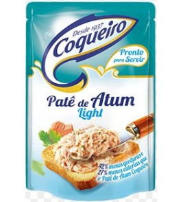 PATE ATUM COQUEIRO LIGHT SACHE 170G