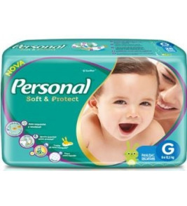 FRALDA DESCARTAVEL PERSONAL BABY G 28UN