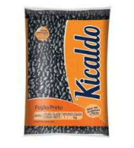 FEIJAO KICALDO PRETO TIPO1 1KG