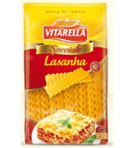 MASSA LASANHA VITARELLA SEMOLA 500G