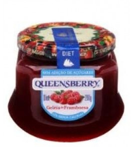 GELEIA QUEENSBERRY FRAMBOESA DIET 280G