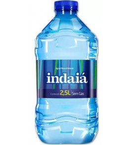 AGUA MINERAL INDAIA 2,5L S/GAS PET