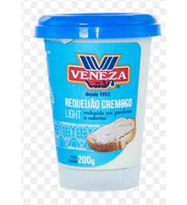 REQUEIJAO CREMOSO VENEZA LIGHT 200G