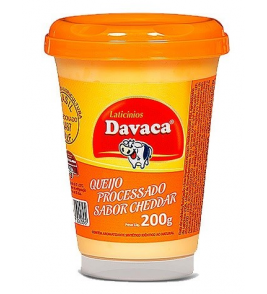 QUEIJO DAVACA PROCESSADO CHEDDAR 200G