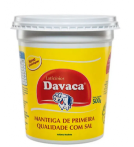 MANTEIGA DAVACA POTE 500G