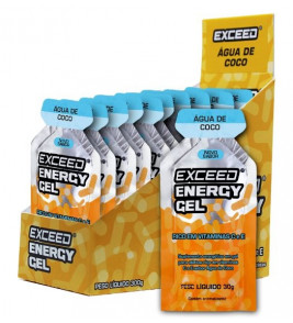 EXCEED ENERGY GEL AGUA DE COCO 30G