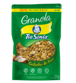 GRANOLA TIA SONIA CASTANHA DO PARA 200G