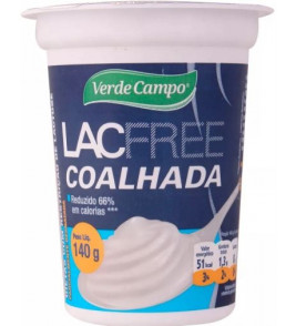 COALHADA VERDE CAMPO LACFREE SEM LACTOSE 140G