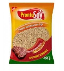 PROTEINA DE SOJA PRONTU SOY CARNE BRANCA 400G