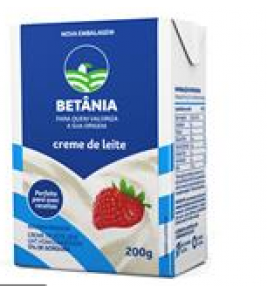 CREME DE LEITE BETANIA 200G