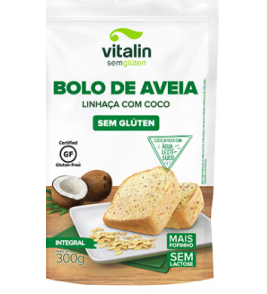 MISTURA BOLO DE AVEIA VITALIN LINH/COCO 300G