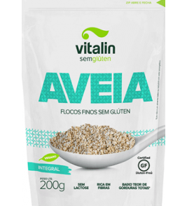 AVEIA VITALIN EM FLOCOS FINOS INTEGRAL 200G