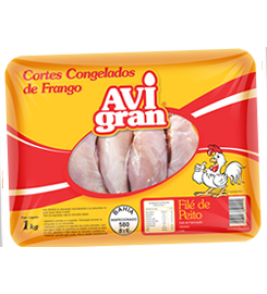 FILE DE PEITO DE FRANGO AVIGRAN 1KG