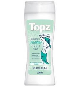 SABONETE LIQUIDO INTIMO TOPZ NATURAL 200ML