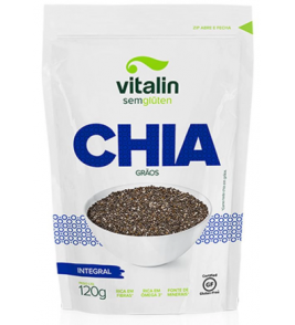 CHIA EM GRAOS VITALIN INTEGRAL 120G