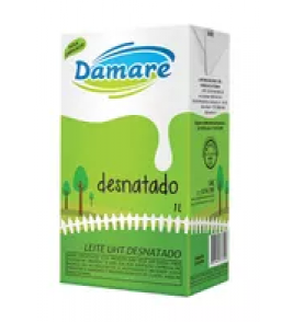 LEITE DAMARE DESNATADO 1L