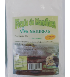 FECULA DE MANDIOCA VIVA NATUREZA SACHE 400G