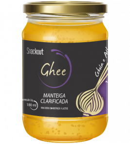 MANTEIGA SNACKOUT GHEE COM CEBOLA E ALHO 180M